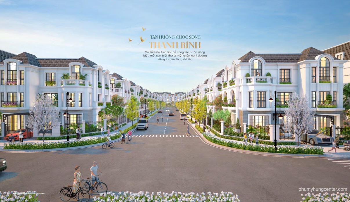 Biệt thự song lập Hồng Hạc City