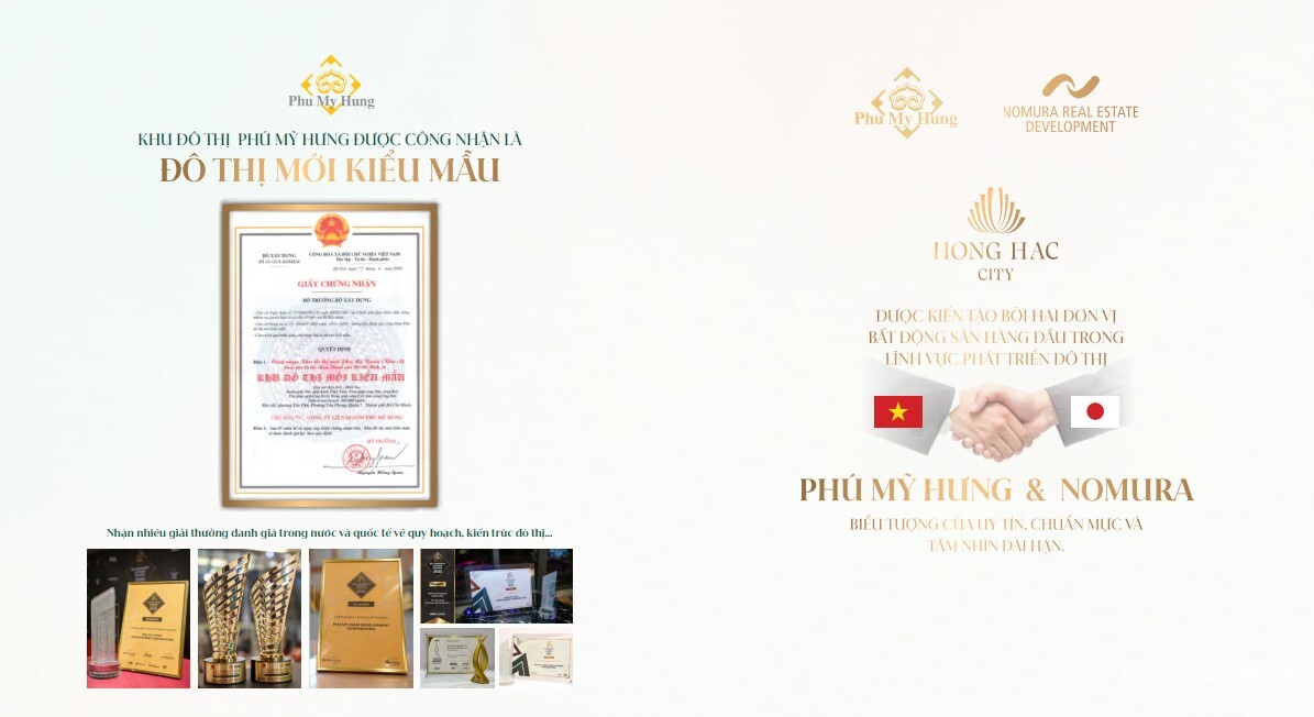 Chủ đầu tư Hồng Hạc City: Phú Mỹ Hưng & Nomura