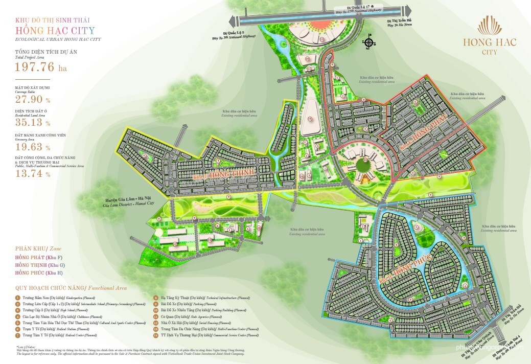Phân Khu Hồng Phát Hồng Hạc City