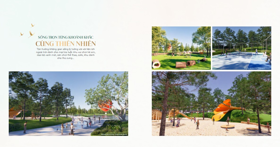Tiện ích Hồng Hạc City - Khu vui chơi tại công viên 6,2 hecta