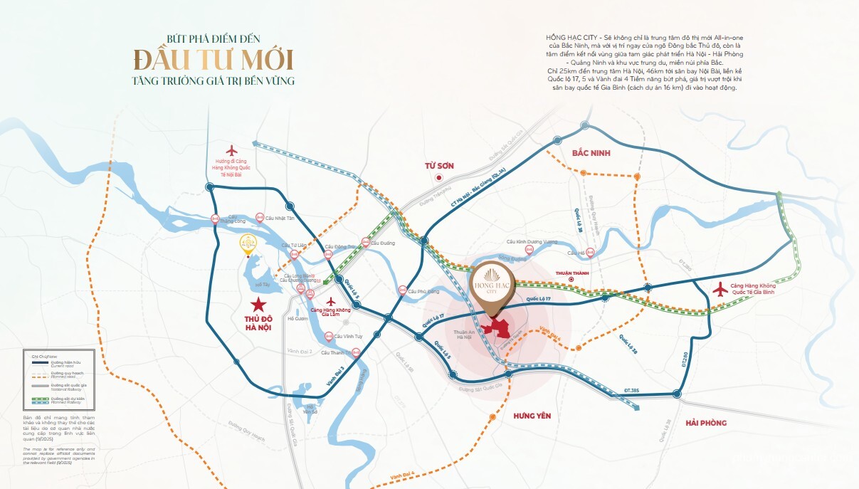 Vị trí Hồng Hạc City