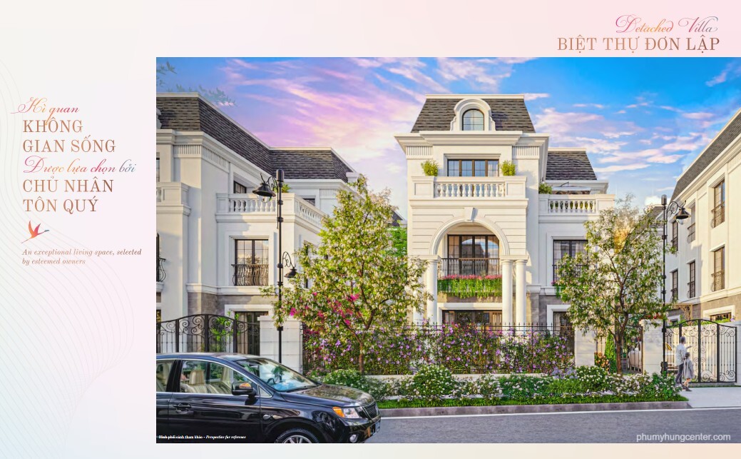 Biệt thự đơn lập dự án Hồng Hạc City