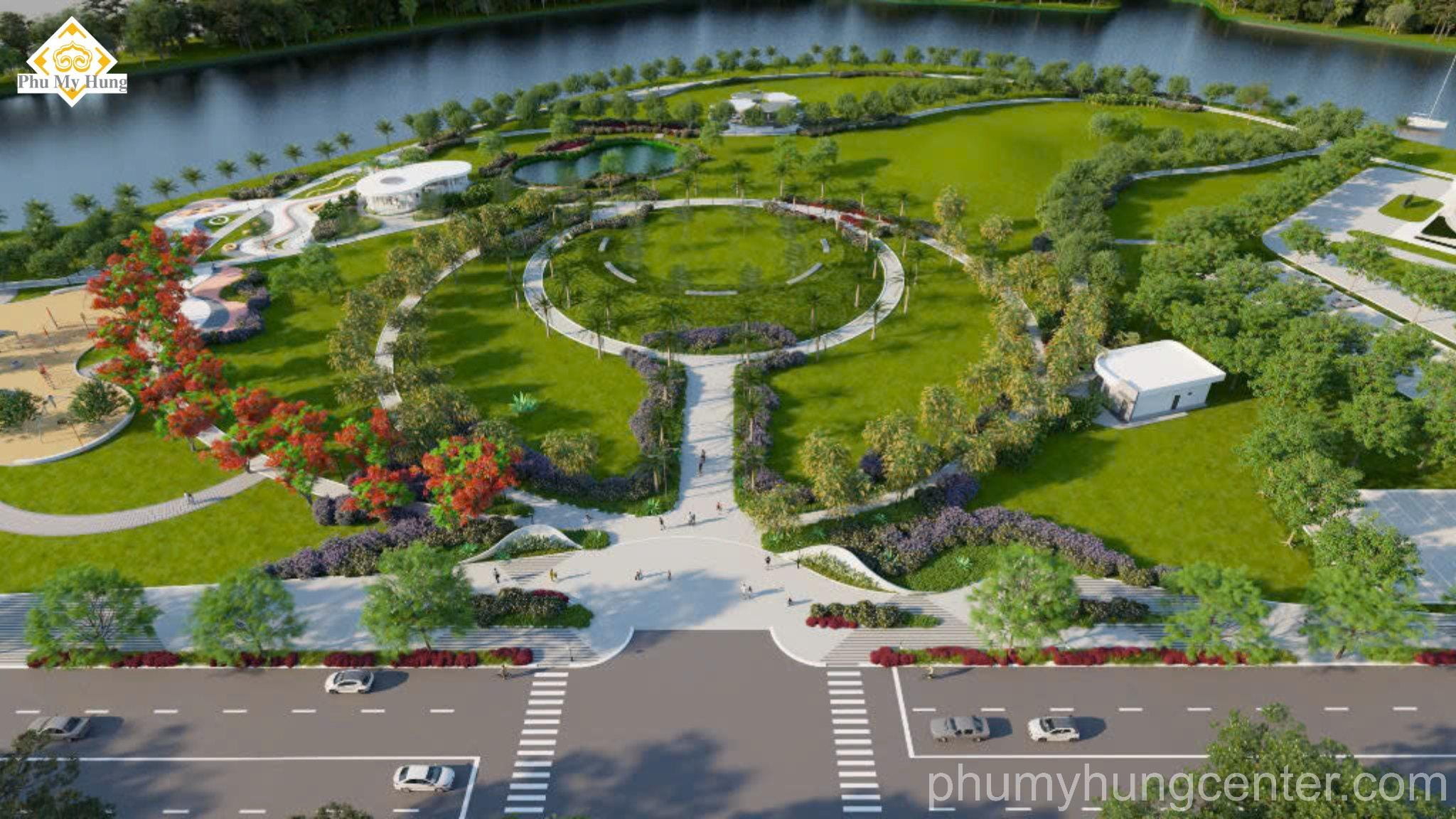 Công Viên P2 Phú Mỹ Hưng - Điểm vui chơi bãi các cho trẻ em 